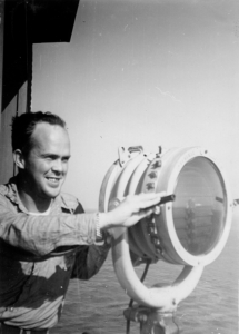 Willy Rule and a 12-inch signal light